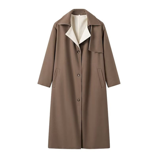 Beloure Long Woolen Coat
