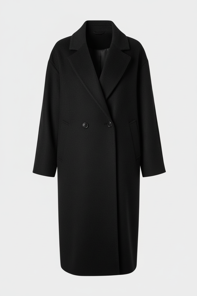 Beloure Woolen Trench Coat