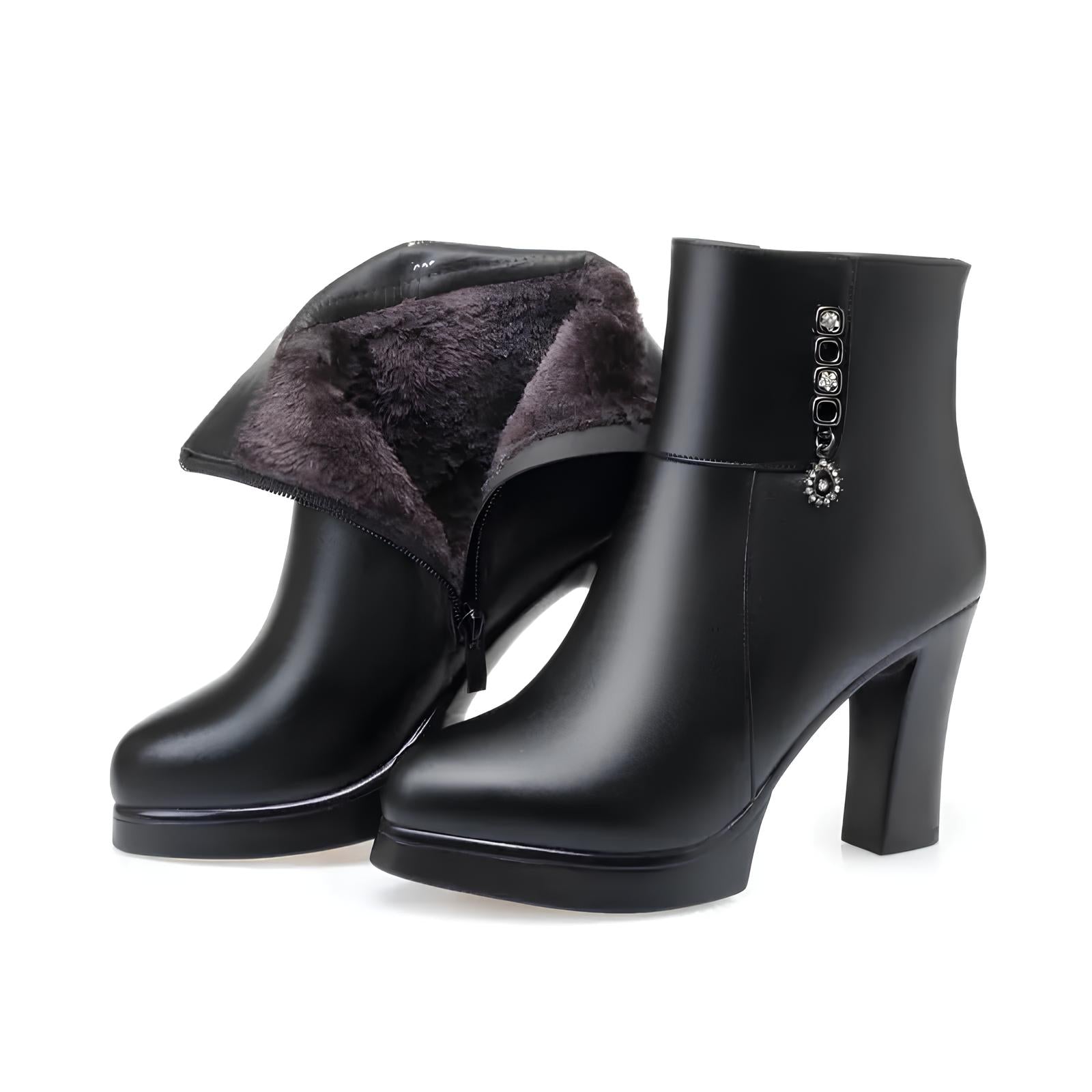 Beloure High-Heeled Ankle Boots