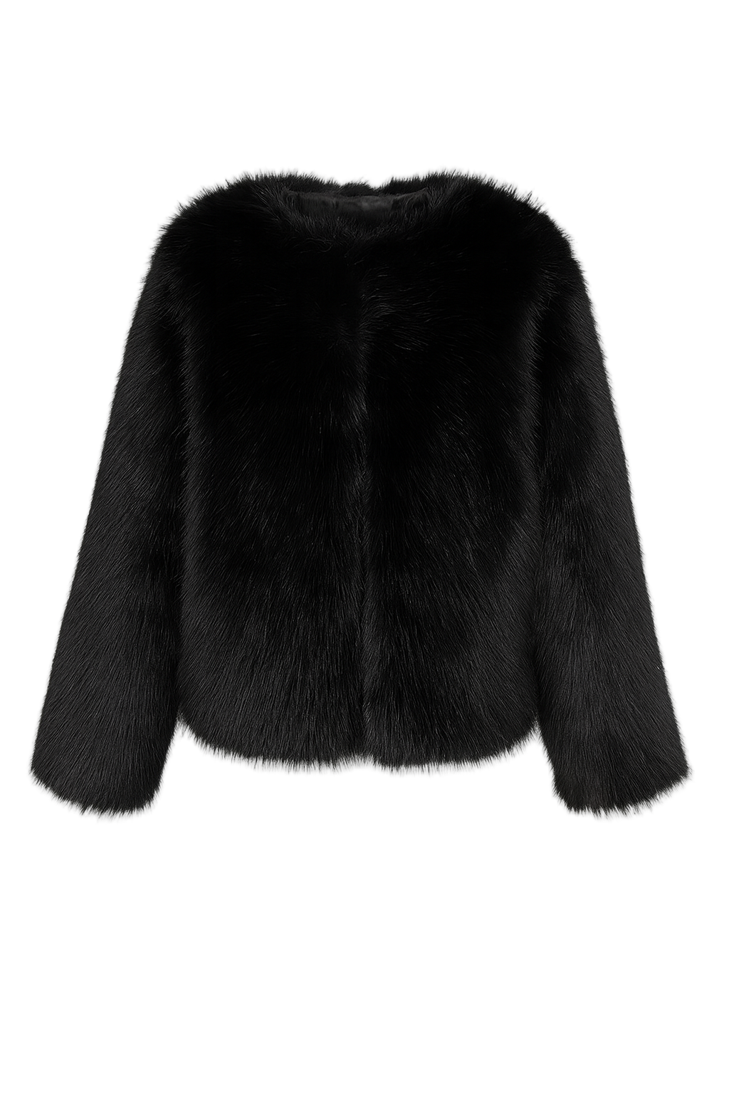 Beloure Faux Fox Fur Coat