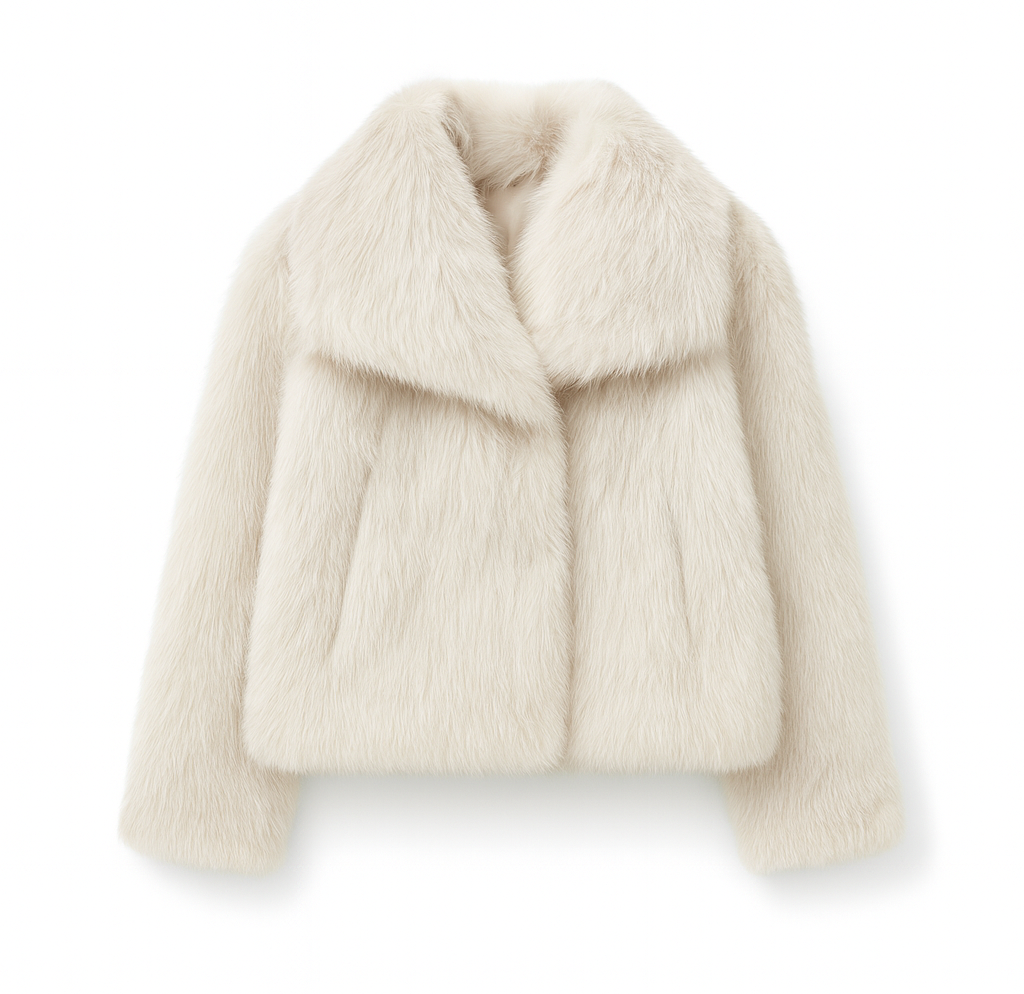 Beloure Faux Fox Fur Coat