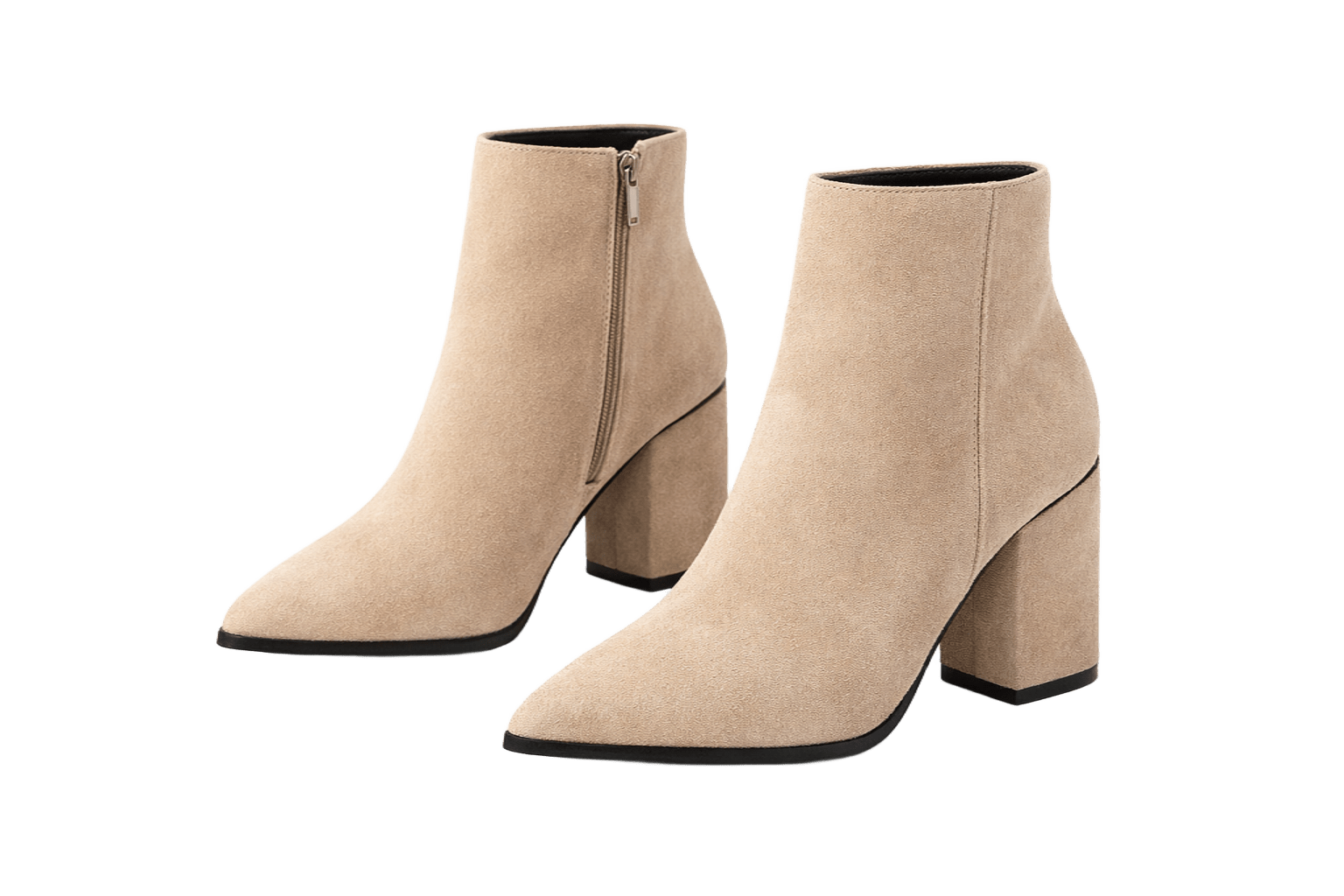 Beloure Martin Boots with Thick Heels