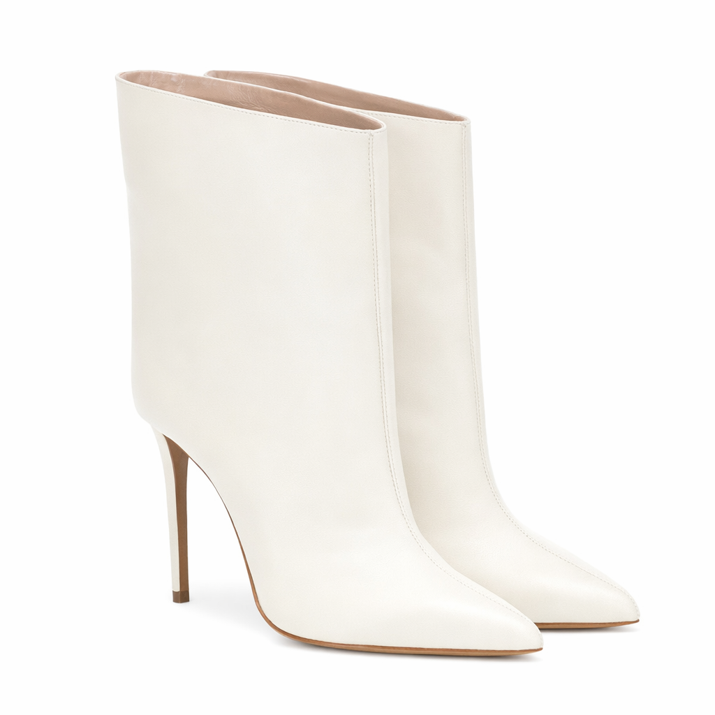 Beloure Plus Size High Heel Ankle Boots