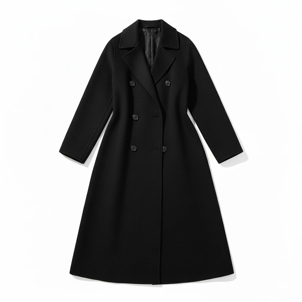 Beloure Peach Wool Coat