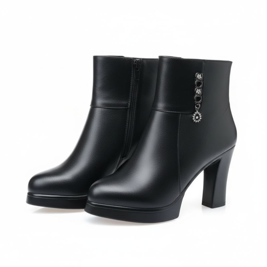 Beloure High-Heeled Ankle Boots