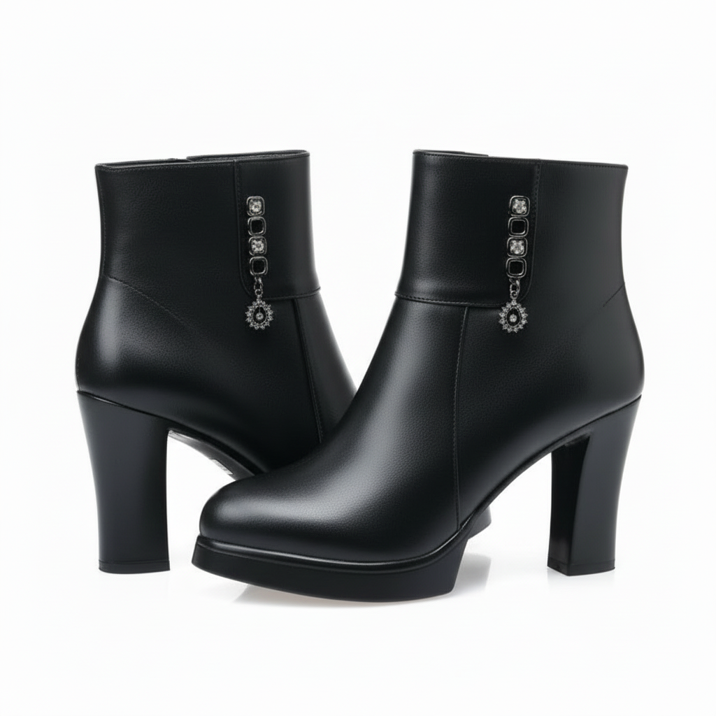 Beloure High-Heeled Ankle Boots