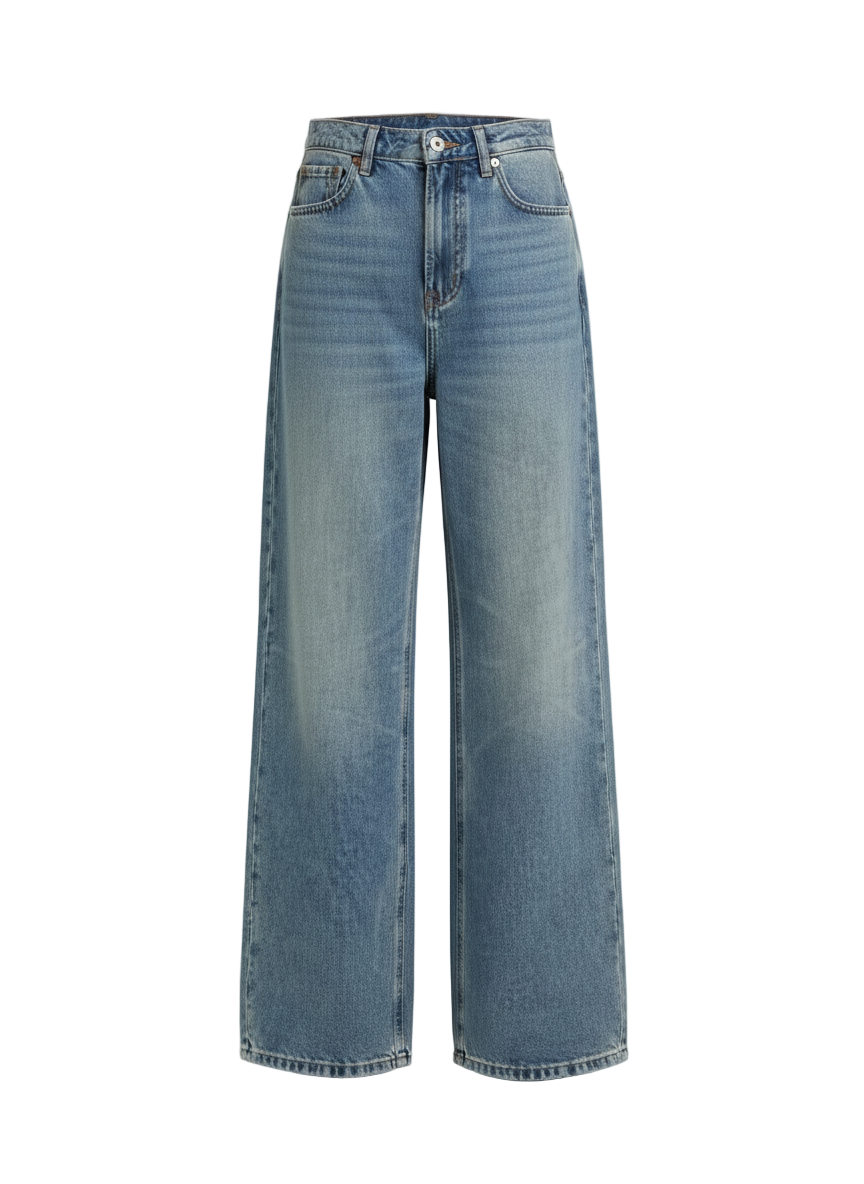 Beloure Wide Leg Jeans