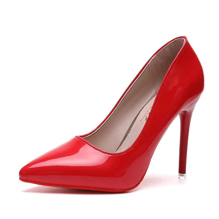 Beloure Pointed High Heel Work Pumps