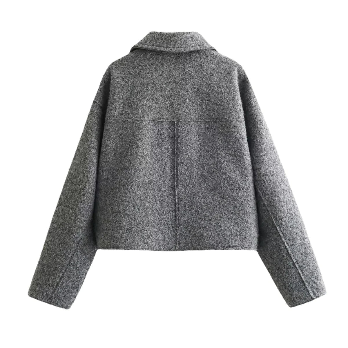 Beloure Woolen Short Jacket Polo