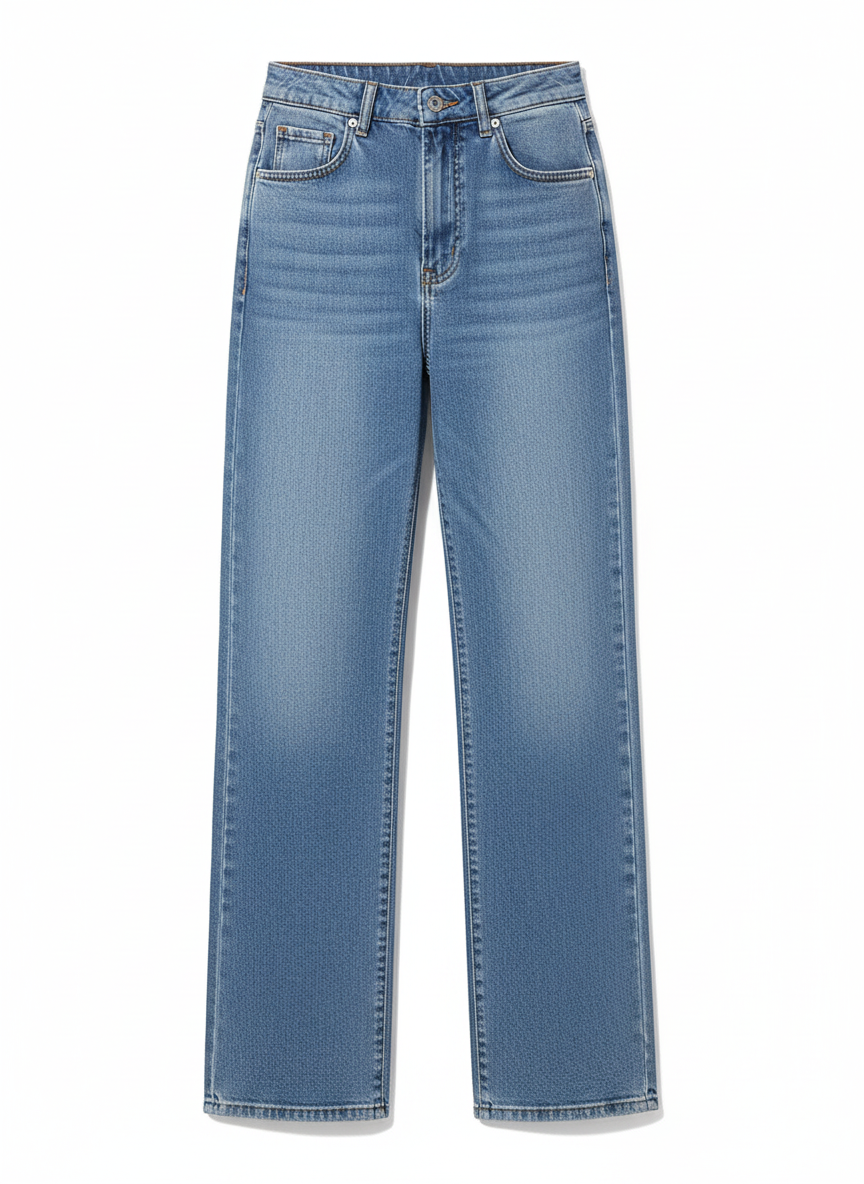 Beloure High Rise Baggy Jeans