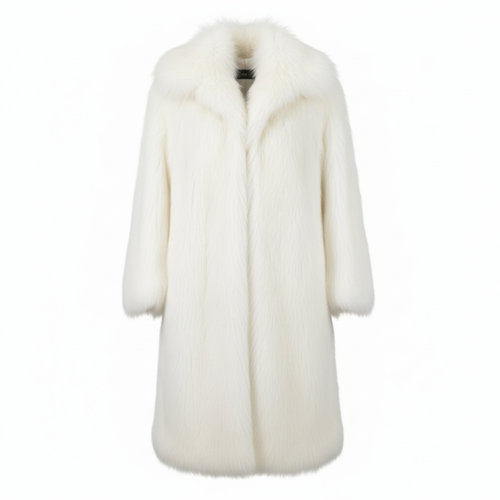 Beloure Premium Long Fur Coat