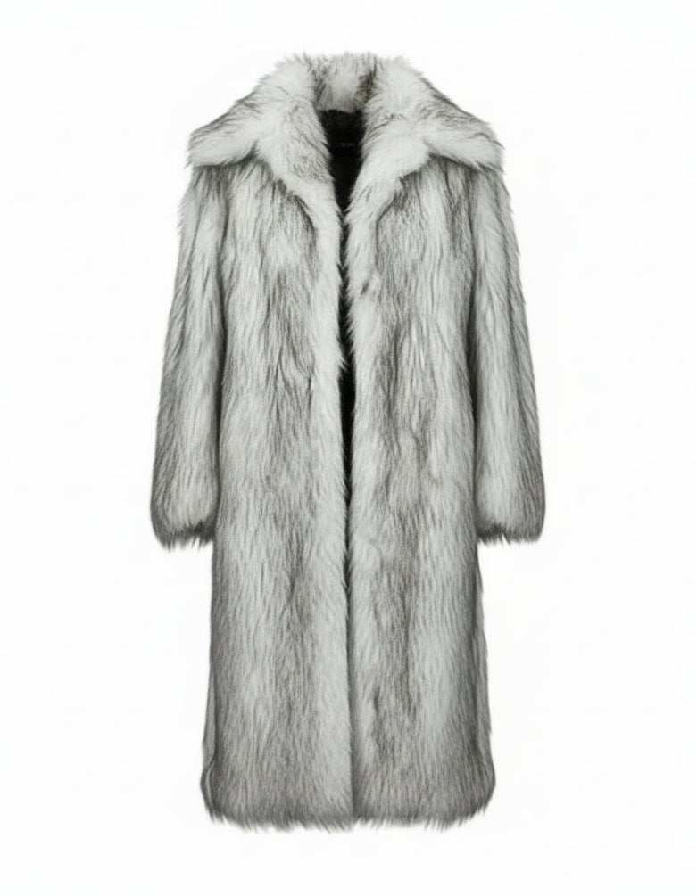 Beloure Premium Long Fur Coat