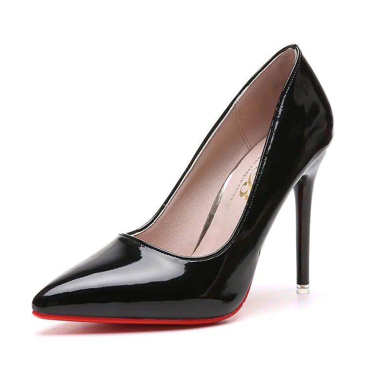 Beloure Pointed High Heel Work Pumps